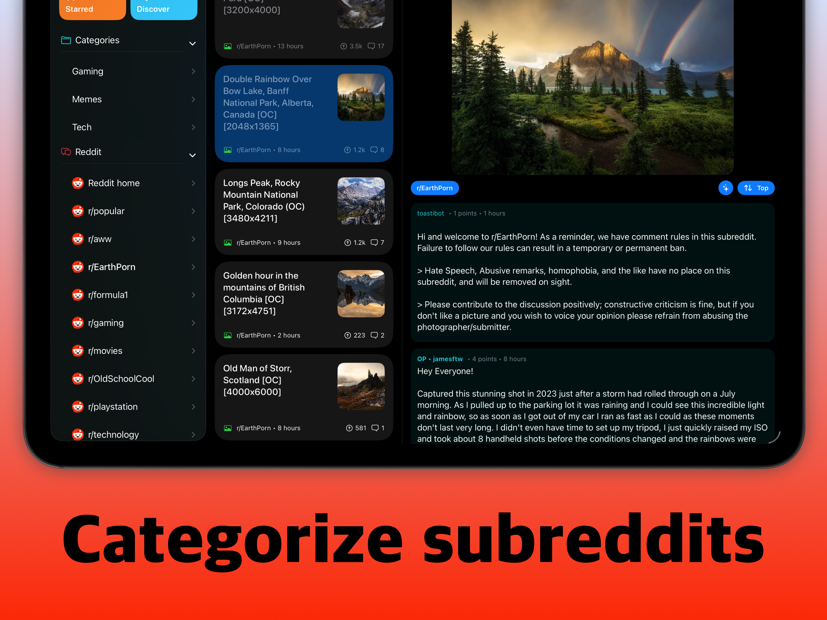 NewsNinja iPad screenshot 1